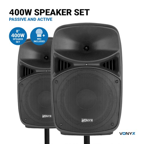 Vonyx vps speaker set - 8",